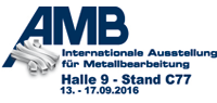 AMB 2016 International exhibition for metal working in Stuttgart